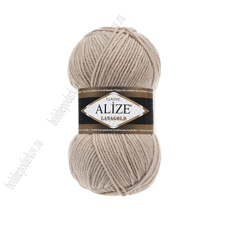 Пряжа &quot;Lana Gold&quot; 100 г*240 м (5 шт) бежевый №05