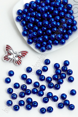 Бусинки 10 мм, 50 гр (SF-1447) синий №134