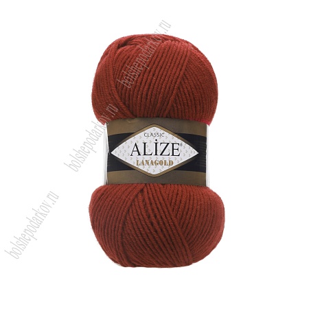 Пряжа &quot;Lana Gold&quot; 100 г*240 м (5 шт) терракот №36